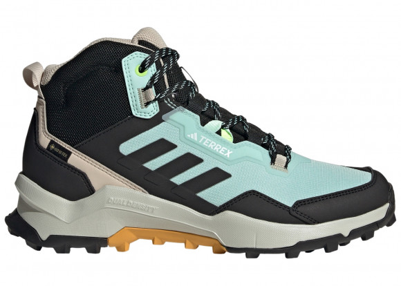 adidas Terrex AX4 Mid Gore-Tex Semi Flash Aqua Core Black Preloved Yellow (Women's) - IF4850