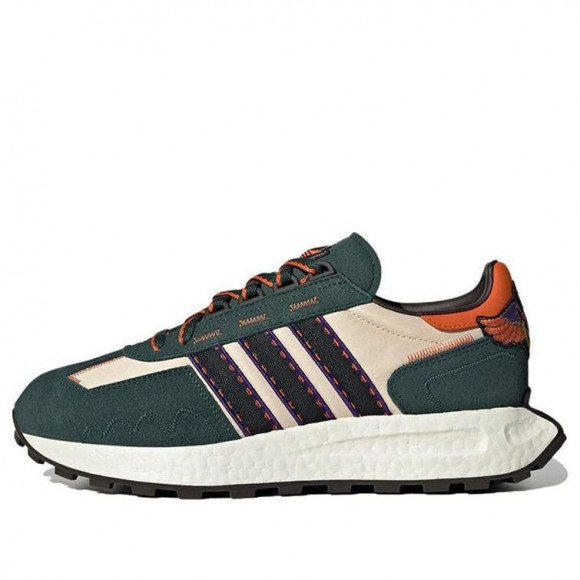 Adidas shoes black orange green best sale