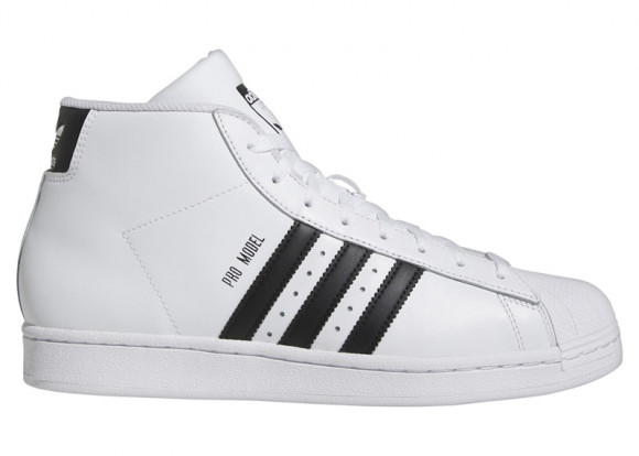 Adidas pro model black and white online