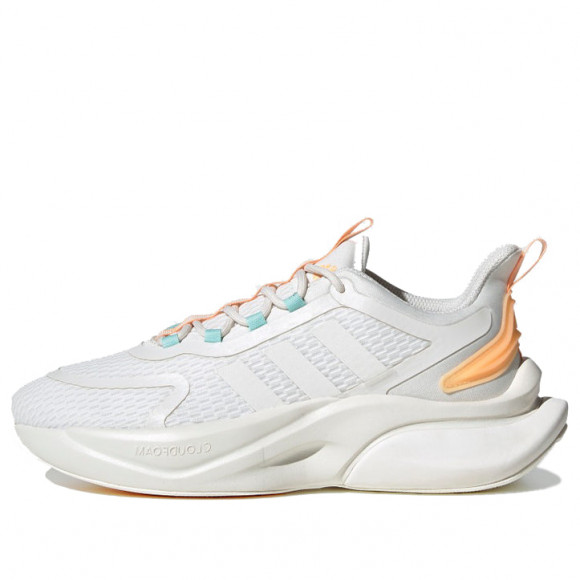 (WMNS) adidas AlphaBounce Sportswear Shoes 'White Yellow' - IF6033