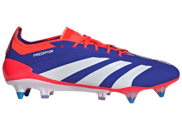 adidas Predator Elite SG Lucid Blue Cloud White Solar Red - IF6323