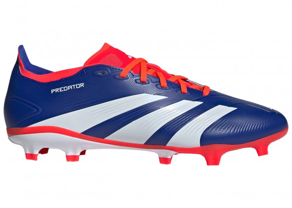 adidas Predator League FG Lucid Blue Cloud White Solar Red - IF6348