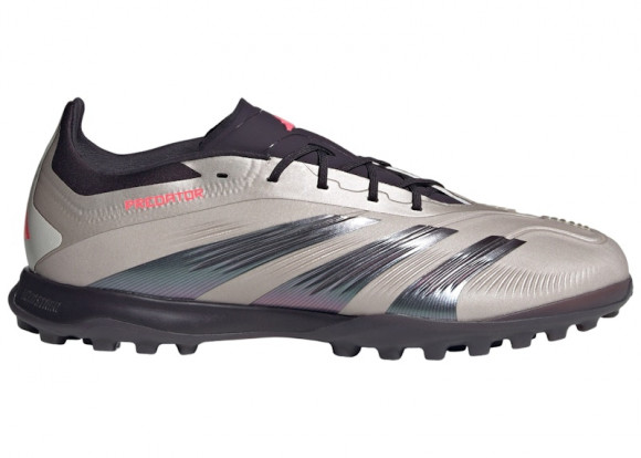 adidas Predator Elite Turf Platinum Metallic Aurora Black Turbo - IF6373