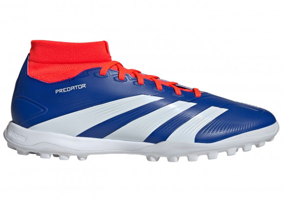 adidas Predator League Mid Turf Lucid Blue Cloud White Solar Red - IF6387