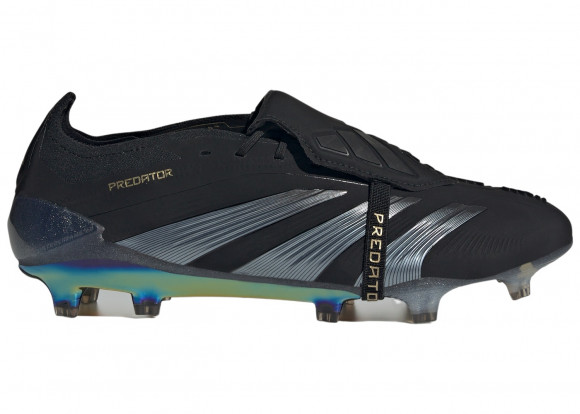 adidas Predator Elite Foldover Tongue FG Core Black Carbon Gold Metallic - IF6444