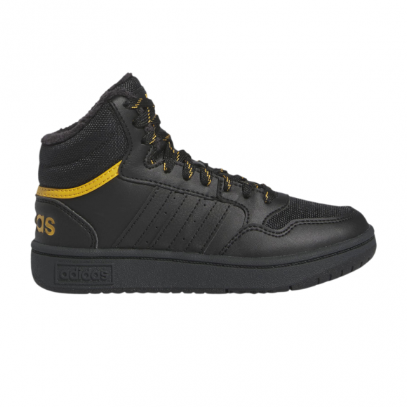 Hoops 3.0 Mid J 'Black Preloved Yellow' - IF7736