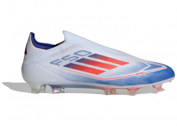 adidas F50 Elite Laceless FG Cloud White Solar Red Lucid Blue - IF8819