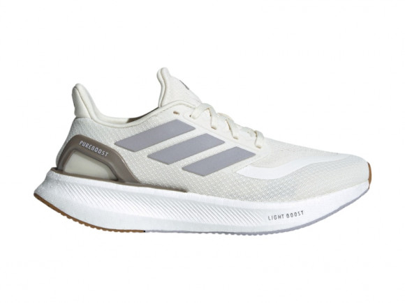 adidas Pureboost 5 Core White Glory Grey Cyber Metallic (Women's) - IF9205