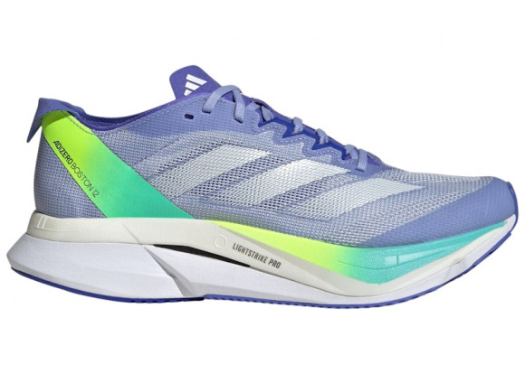 adidas Adizero Boston 12 Blue Spark Zero Metalic Cobalt Blue (Women's) - IF9220