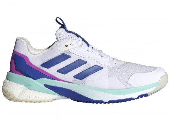 adidas Crazyflight 5 Indoor Cloud White Lucid Blue Semi Flash Aqua (Women's) - IF9262