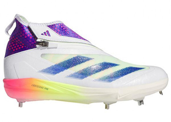 adidas Adizero Impact+ Warp Speed Cloud White Lucid Blue Lucid Pink - IG3488