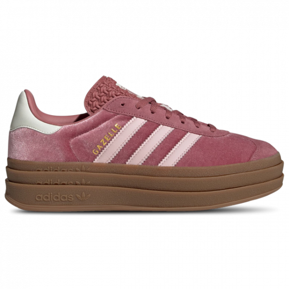 adidas Gazelle Bold Sandy Pink Velvet (Women's) - IG4389