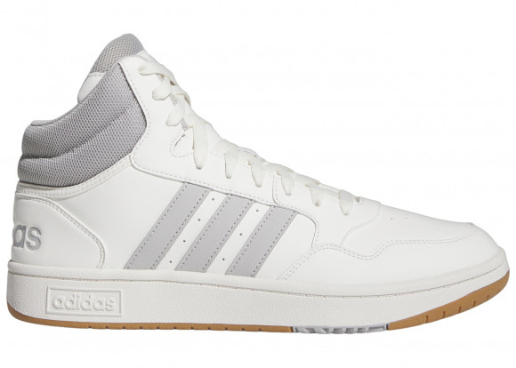 adidas Hoops 3.0 Mid Classic Vintage Core White Grey Gum - IG5568