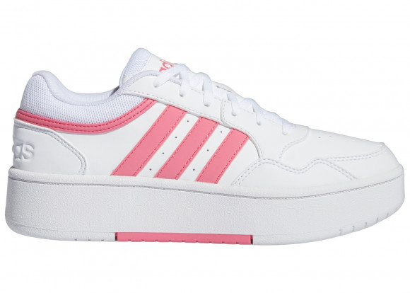 adidas Hoops 3.0 Bold Cloud White Pink Fusion (Women's) - IG6114