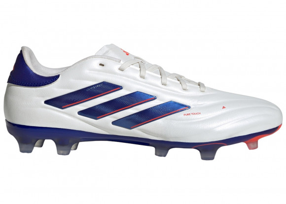 adidas Copa Pure 2 Pro FG Cloud White Lucid Blue Solar Red - IG6405