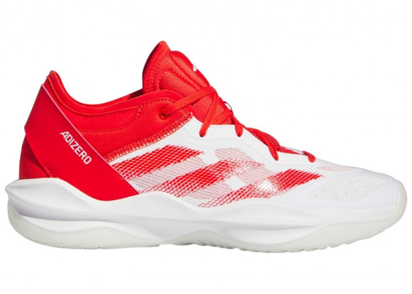 adidas Adizero Select 2.0 Low Cloud White Red - IG6685