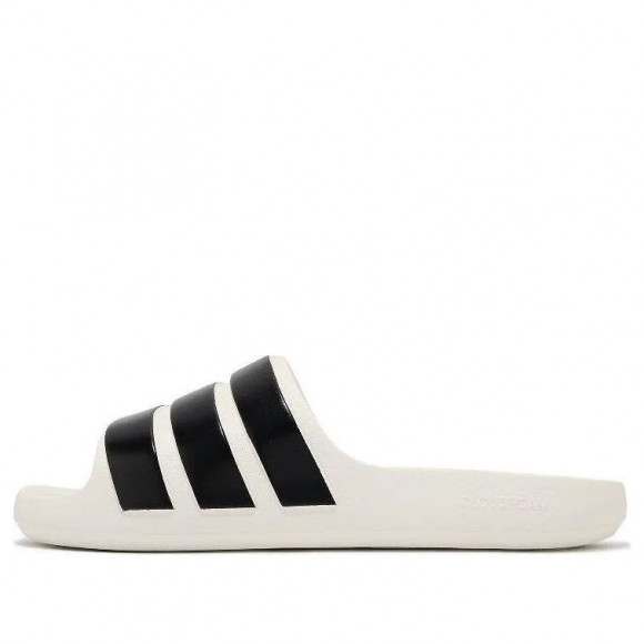 adidas Adilette Flow Slides 'White Black' - IG6858