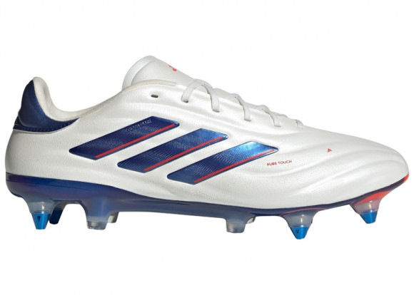 adidas Copa Pure 2 Elite SG Cloud White Lucid Blue Solar Red - IG8694