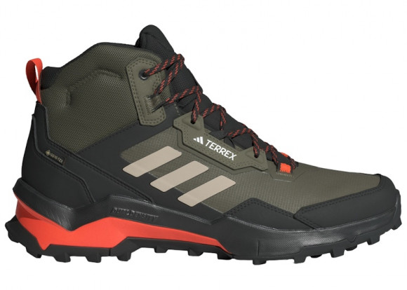 adidas Terrex AX4 Gore-Tex Olive Strata Wonder Beige Core Black - IG8853