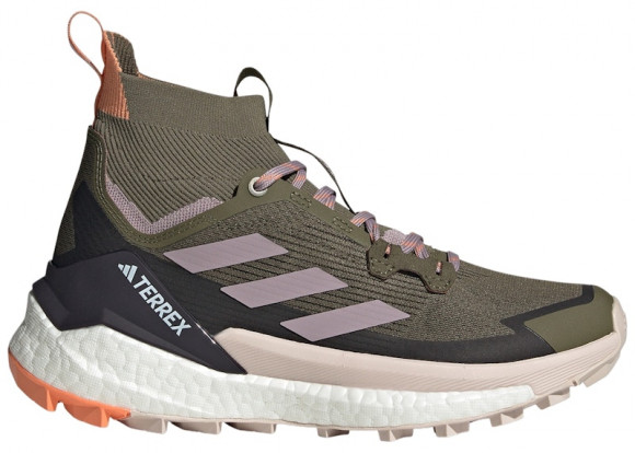 adidas Terrex Free Hiker 2.0 Olive Strata Preloved Fig Amber Tint (Women's) - IG8895