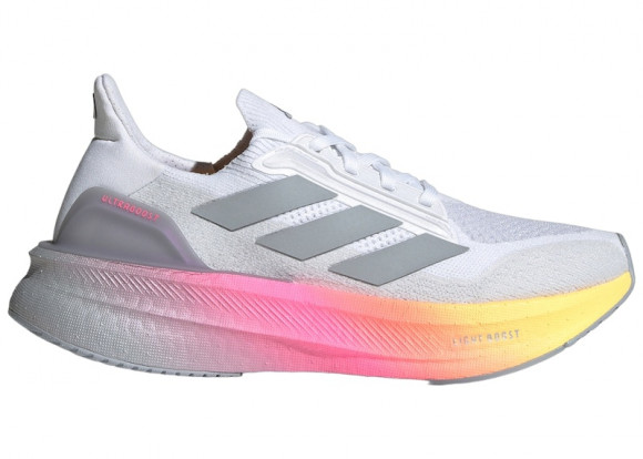 adidas Ultra Boost 5X Cloud White Halo Silver Lucid Pink (Women's) - IH0638