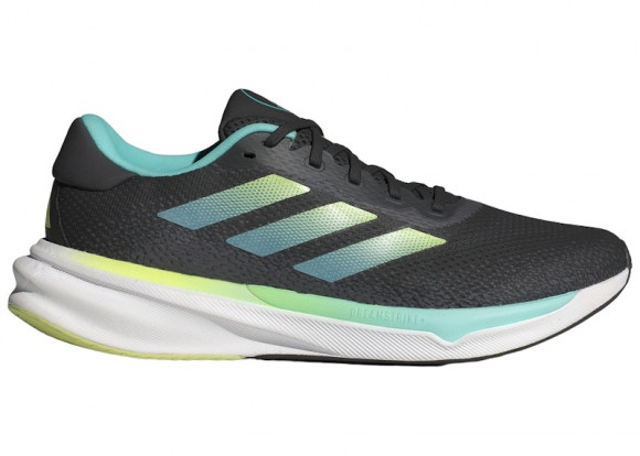 adidas Supernova Stride Core Black Pulse Lime Flash Aqua - IH2909