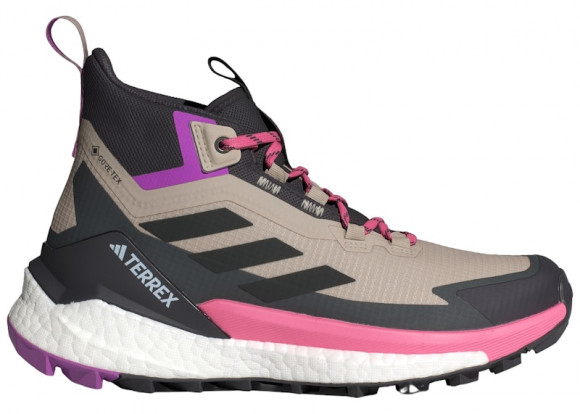 adidas Terrex Free Hiker 2.0 Gore-Tex Wonder Beige Pink Fusion Aurora Black (Women's) - IH3533