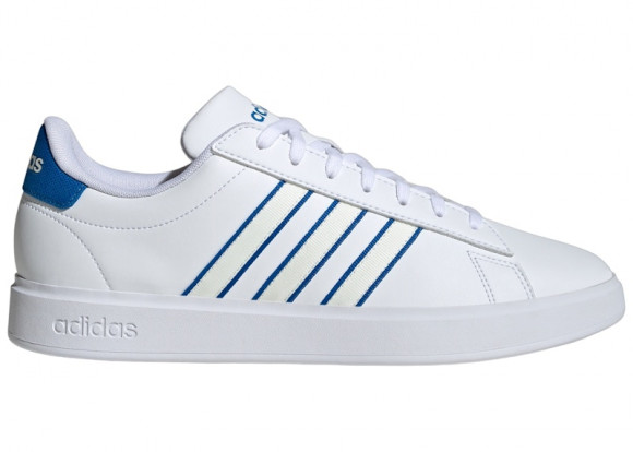 adidas Grand Court 2.0 Cloud White Off White Bright Royal - IH4807