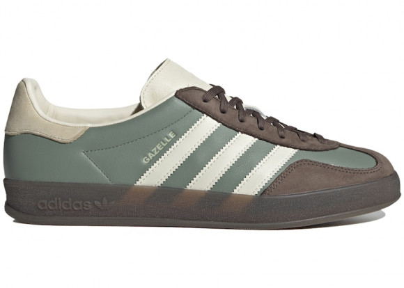 adidas Gazelle Indoor Silver Green Earth Strata - IH5473