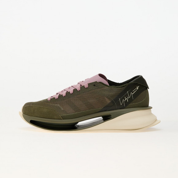 Sneakers Y-3 S-Gendo Run Olive Strada/ Night Cargo/ Magenta - IH5769