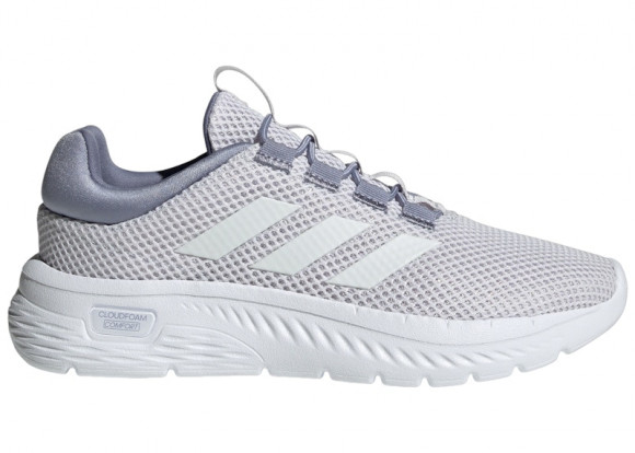 adidas Cloudfoam Comfy Dash Grey Cloud White Silver Violet (Women's) - IH6048