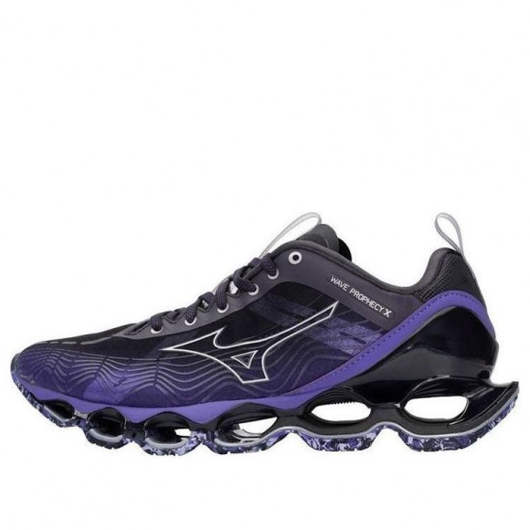 Mizuno Wave Prophecy X 10 Black Silver Purple