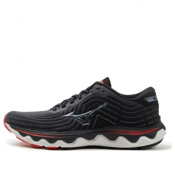 Mizuno Wave Horizon 6 'Black Grey Red' - J1GC222612