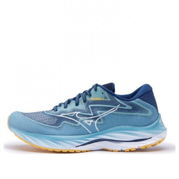 Mizuno Wave Rider 27 Shock Absorbing Bounce LowTop 'Blue' - J1GC237504