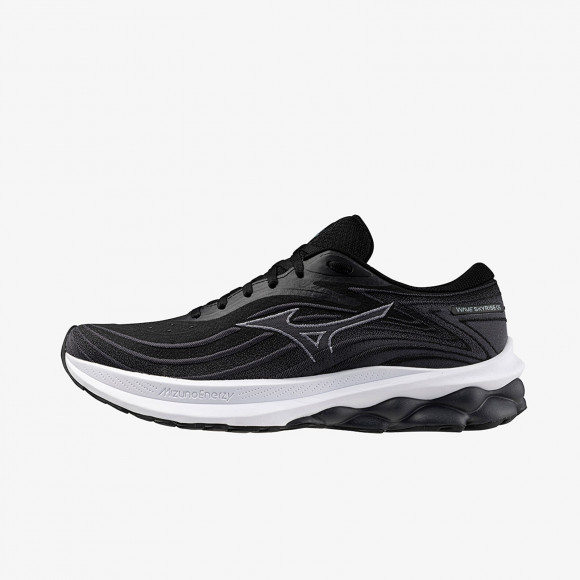 Mizuno Wave Skyrise 5 Black/ White/ Cayenne - J1GC240904