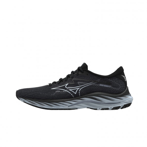 Mizuno Wave Rider 27 D Ebony/ Snowcrest/ Black - J1GD230622