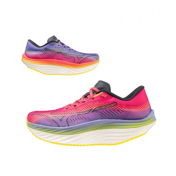 Mizuno Wave Rebellion Pro H-VPink/ OBlue/ PPunch - J1GD231771