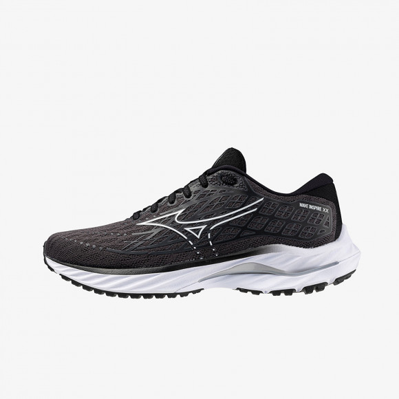 mizuno Sn99 Wave Inspire 20 Ebony/ White/ Black - J1GD244422