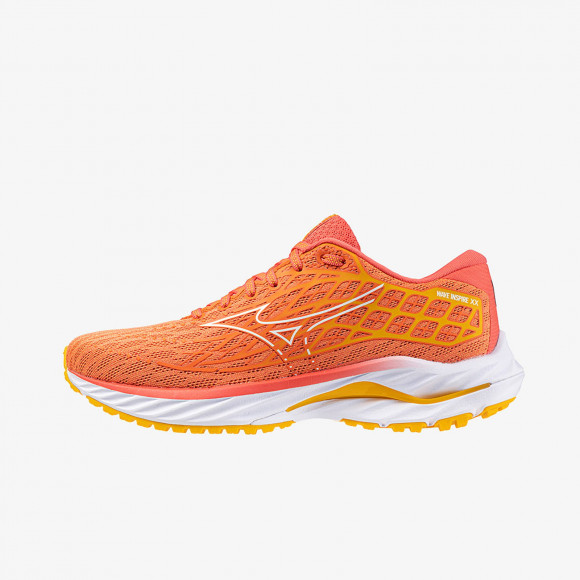 mizuno Sn99 Wave Inspire 20 Nasturtium/ White/ Citrus - J1GD244429