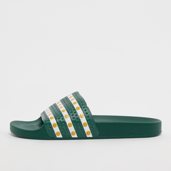 Adilette collegiate green/active green/terrex yellow, adidas Originals, Footwear, collegiate green/active green/terrex yellow, taille: 35 - JH6411