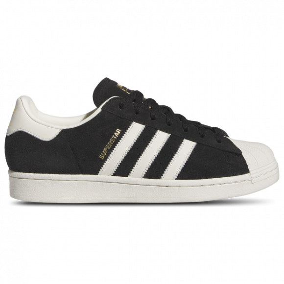 Adidas superstar black and white mens best sale