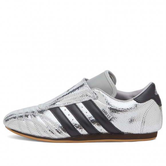 Adidas Women's Taekwondo W Sneaker in Silver/Black/Gum - JH9664