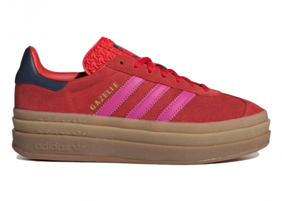 adidas Gazelle Bold Red Semi Lucid Fuchsia (Women's) - JH9665