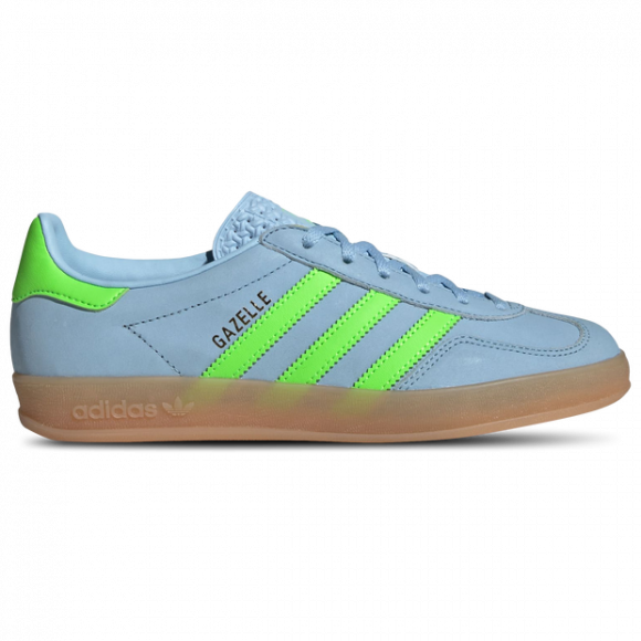 adidas Gazelle Indoor Clear Sky Solar Green (Women's) - JI1372