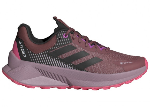 adidas Terrex Soulstride Flow Gore-Tex Burgundy Core Black Pink Fusion (Women's) - JI1672