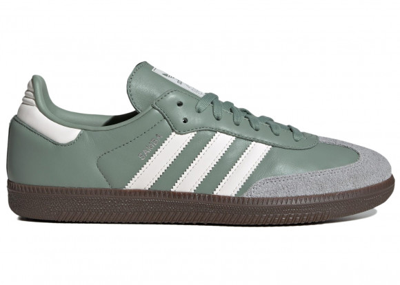 adidas Samba OG Silver Green Chalk White - JI1866