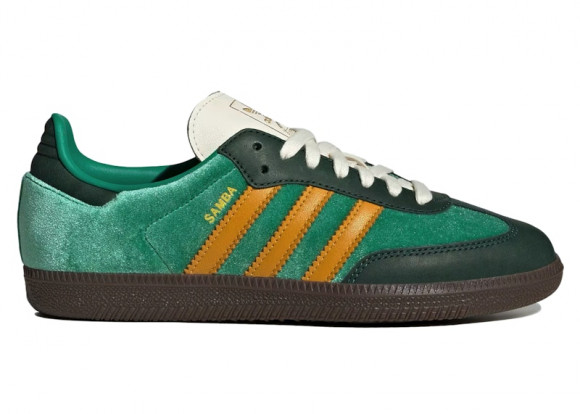 adidas Samba OG Court Green Preloved Yellow (Women's) - JI2681