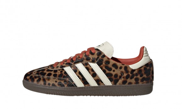 adidas Samba Leopard Print (W) Preloved Red - JI2734