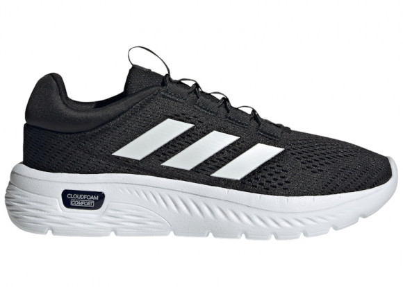 adidas Cloudfoam Comfy Core Black Cloud White (Women's) - JI3374