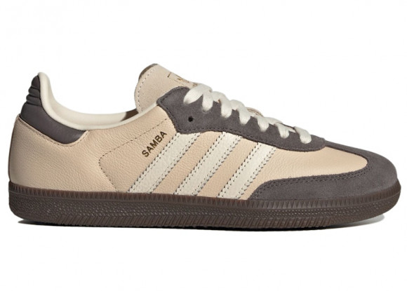 adidas Samba OG Crystal Sand Charcoal (Women's) - JI4210